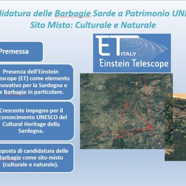 Einstein Telescope e Pastoralismo delle Barbagie